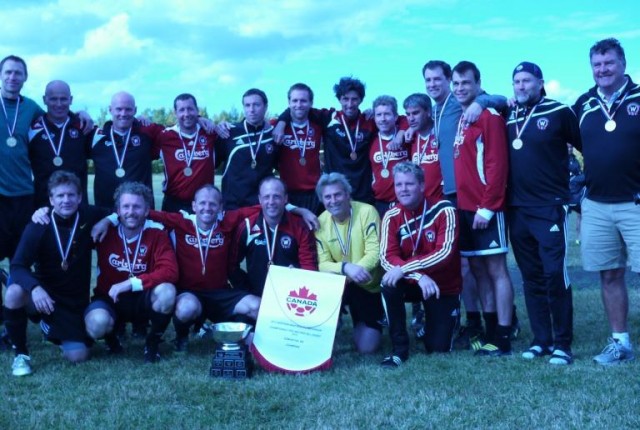 Westside FC Masters A Wins 2012 Western Canadian Championship